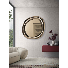 Miroir à forme fluide Design Move