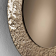 Miroir concave avec cadre en verre martelé Design Nidra