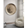 Miroir concave avec cadre en verre martelé Design Nidra