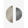 Miroir demi cercle Design Face