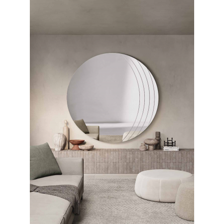 Miroir avec incisions latérales Design Machi