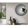 Miroir rond à cercle décentré Design Levi