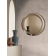 Miroir rond à cercle décentré Design Levi