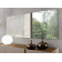 Miroir avec incisions laser Design Ego