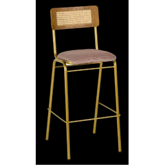 Tabouret d'hotellerie et restauration empilable Design Frame