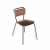 Chaise empilable d'hotellerie et restauration Design Grip