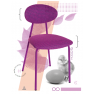 Chaise d'hotellerie et restauration Design Elliptica