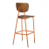 Tabouret d'hotellerie et restauration Design Vint