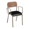 Chaise d'hotellerie et restauration empilable Design Arcs
