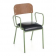 Chaise d'hotellerie et restauration empilable Design Arcs