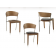 Chaise bois d'hotellerie et restauration Design Carla