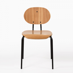 Chaise d'hotellerie et restauration empilable Design Nina