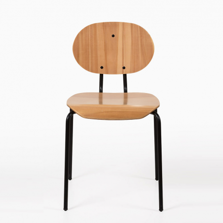 Chaise d'hotellerie et restauration empilable Design Nina