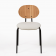 Chaise d'hotellerie et restauration empilable Design Nina