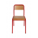 Chaise mixte bois/Acier empilable d'hotellerie et restauration Design Simpl