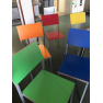 Chaise d'hotellerie et restauration empilable Design Cubica