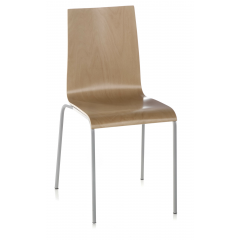 Chaise empilable mixte pour Hôtels et Restaurants Design Fenix