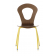 Chaise empilable d'Hotel et restaurant Design Sobre