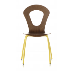 Chaise empilable d'Hotel et restaurant Design Sobre