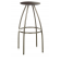 Tabouret de bar mixte acier/bois Design Esbart