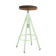 Tabouret de bar mixte acier/bois Design Lab
