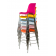 Tabouret de bar encastrable en polypropylène Design Marisa