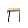 Table restaurateur rectangulaire d'extérieur pieds aluminium Design 2500Alu