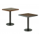 Pied de Table en métal, base ronde et colonne cylindrique Design Chapa