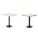 Pied de Table en métal, base ronde et colonne cylindrique Design Chapa