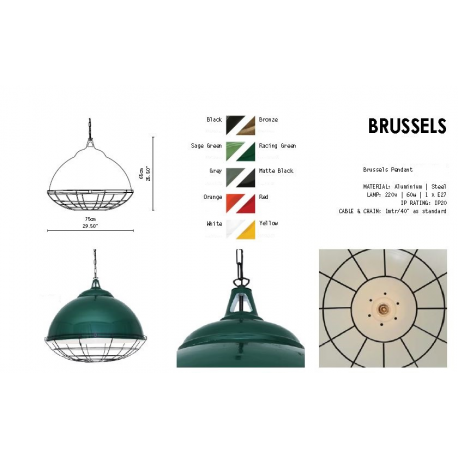 Suspension Aluminium Design Brussels