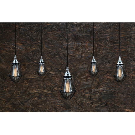 Lustre Chandelier Design Praia Antique Argent