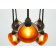 Lustre Chandelier Orientable Design San Jose Antique