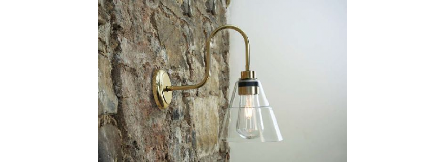 Applique col de cygne pour extérieur ou salle de bain Design Kairi IP65
