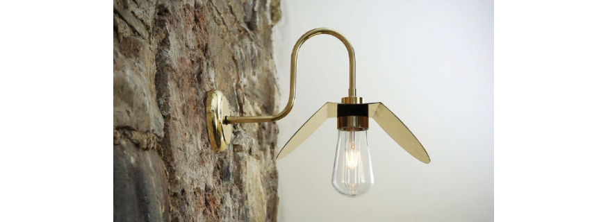 Applique col de cygne pour extérieur et salle de bain Design Hali Swan Neck IP65