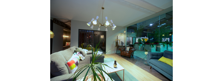 Lustre Chandelier Design Cairo 8 bras
