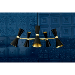 Lustre Chandelier Design Cairo 5 bras