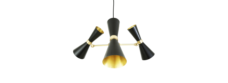 Lustre Chandelier Design Cairo 3 bras