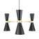 Lustre Chandelier Design Cairo 3 Noir