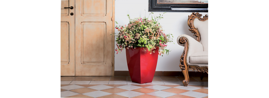 Vase rectangulaire Design Prisma