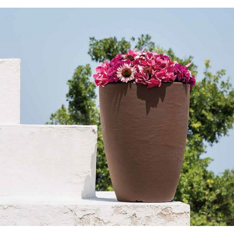 Vase rond en résine Design Adone