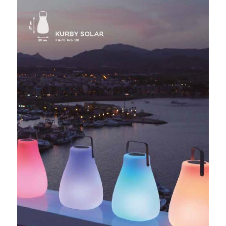 Lampe solaire Design Kurby
