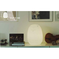 Lampe Led RGB tête d'hibou Design Gufo