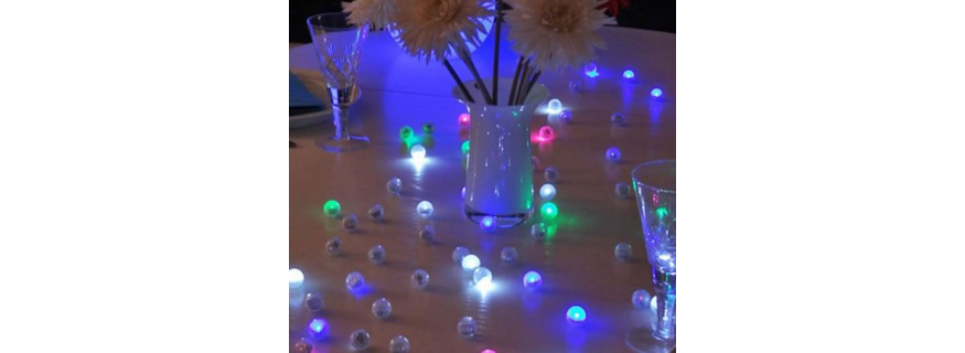 Perles lumineuses de décoration