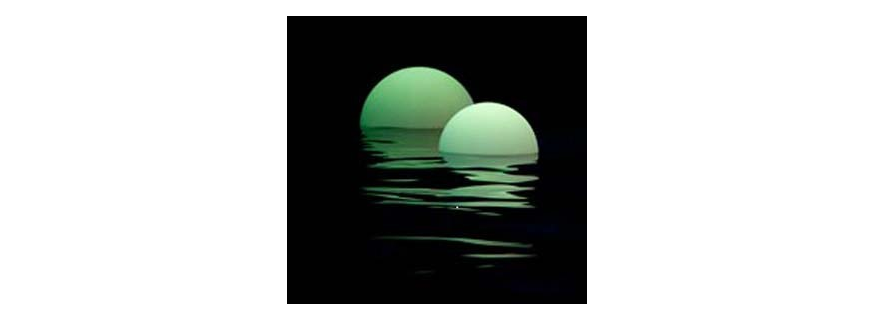 Demi-cercle Led multicolore RGB