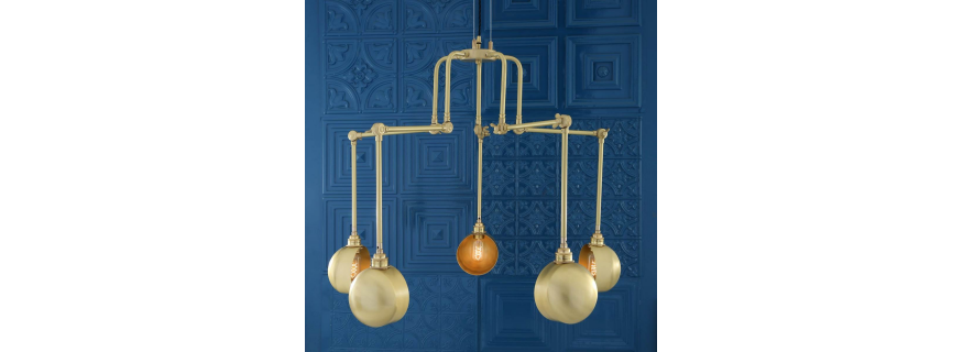 Lustre Chandelier Orientable Design San Jose 5 ou 8 bras