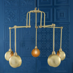 Lustre Chandelier Orientable Design San Jose 5 ou 8 bras