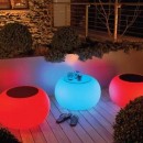 Table ( pouf) lumineuse Bubble Moree