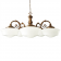 Lustre traditionnel 3 ou 5 bras Design Clones Ancienne Ecole