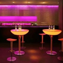 Table lumineuse Lounge Hauteur 75 cm