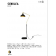 Lampe sur pied contemporaine Design Senglea